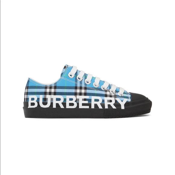 blue burberry shoes